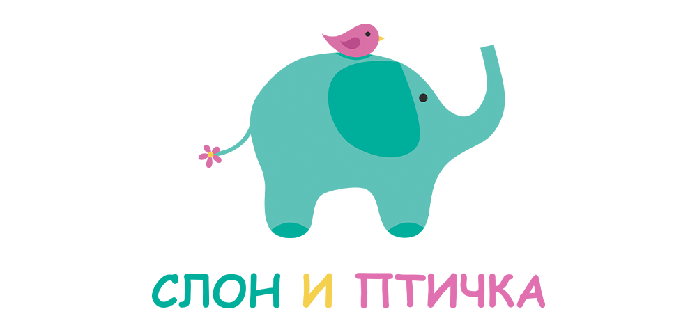 Частный детский сад Слон и птичка - Город Горячий Ключ logo.png